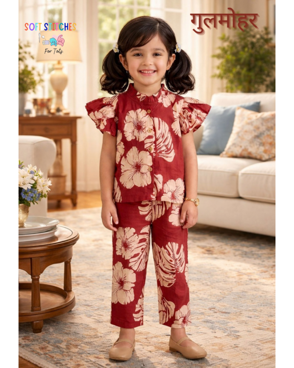 Gulmohar Girls Coord Set