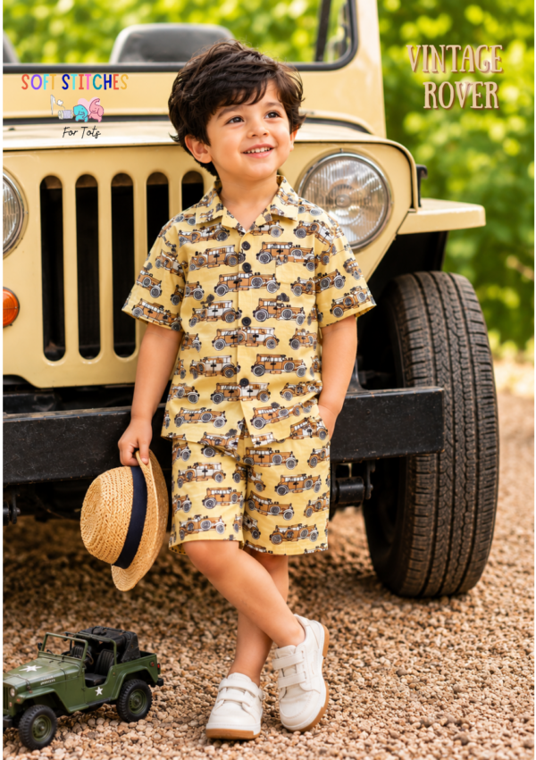Boy Jeep Cordset