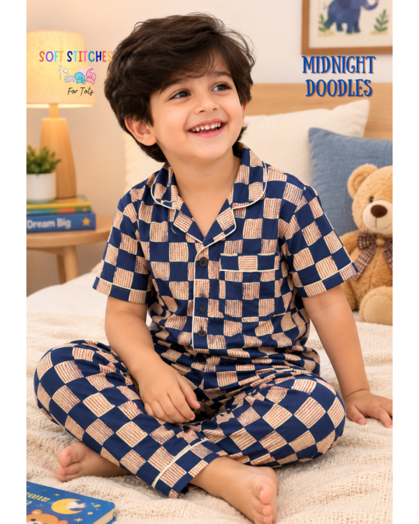 Unisex Check nightsuit